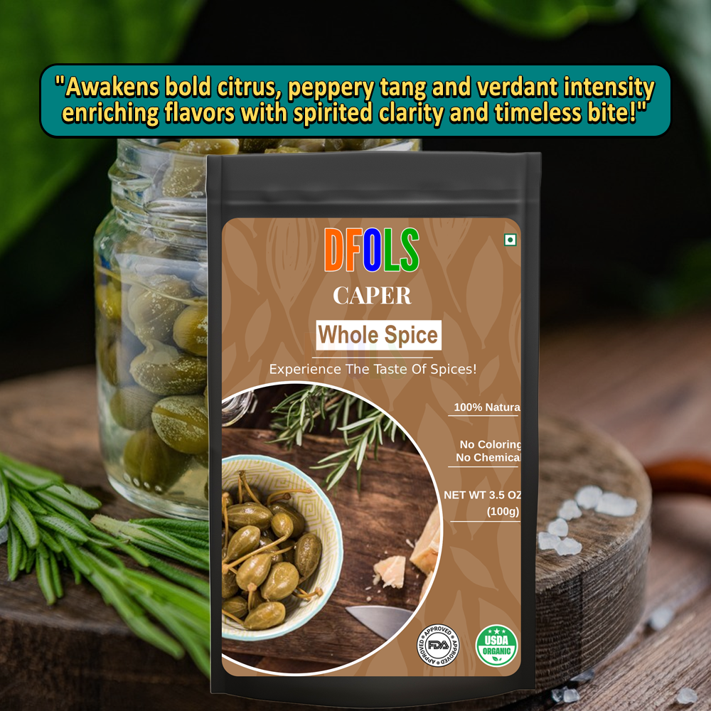 DFOLS Caper Whole Spice Cooking 0.22lb 3.5oz 100g ケーパー