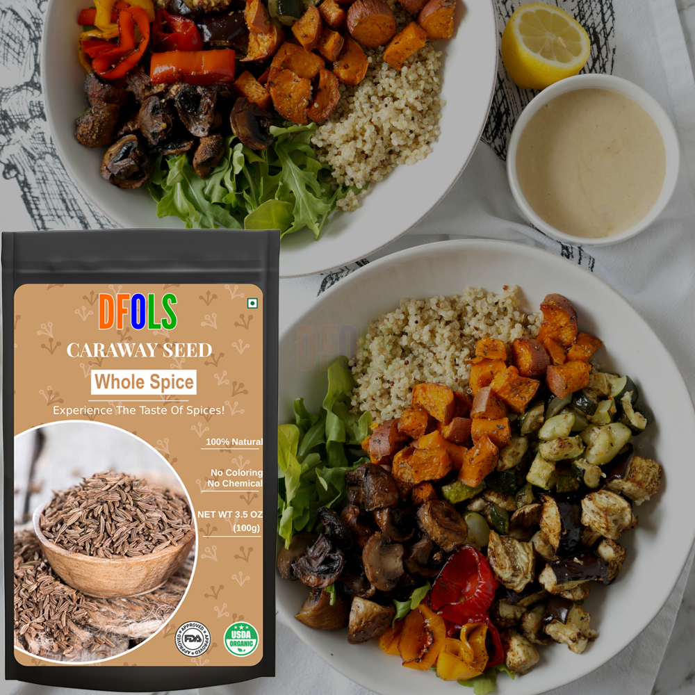 DFOLS Caraway Seed Whole Spice Cooking 0.22lb 3.5oz 100g キャラウェイシード