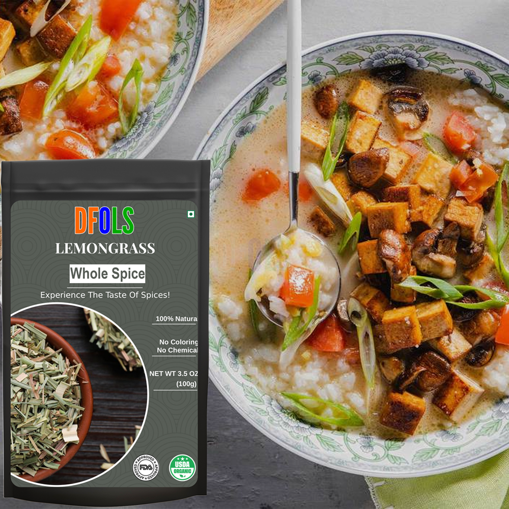 DFOLS Lemongrass Whole Spice Cooking 0.22lb 3.5oz 100g レモングラス