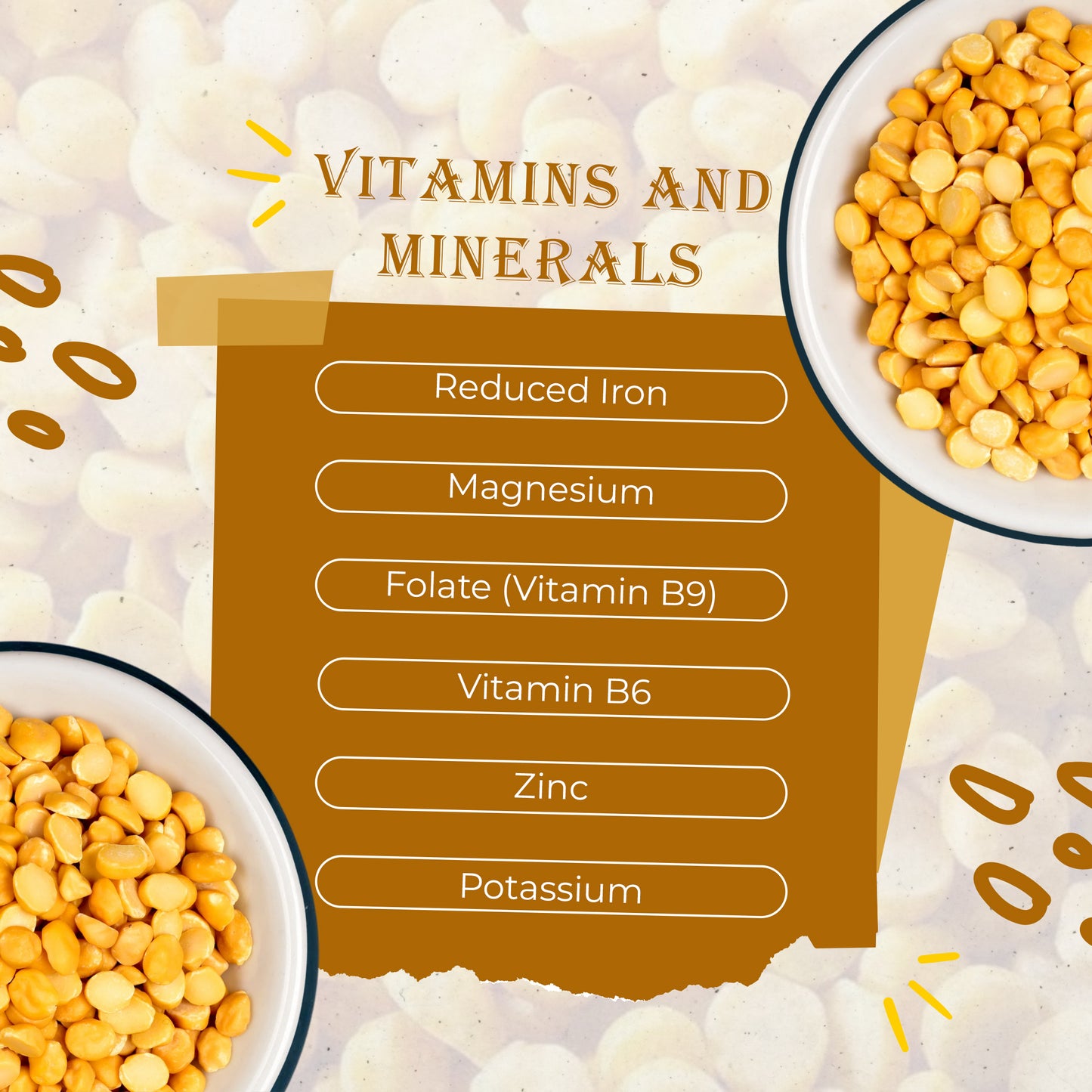 DFOLS Chana Dal Split Chickpeas Protein Rich 0.55lb 8.82oz 250g ヒヨコ豆ダール