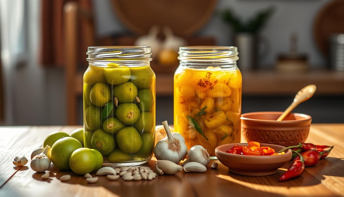 🌿 Top Indian Superfoods for Daily Wellness – From Amla to Garlic Pickle