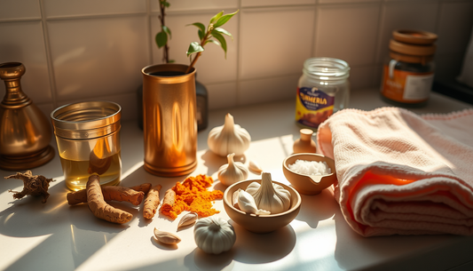 🌅 How to Build an Ayurvedic Morning Routine With Everyday Kitchen Ingredients