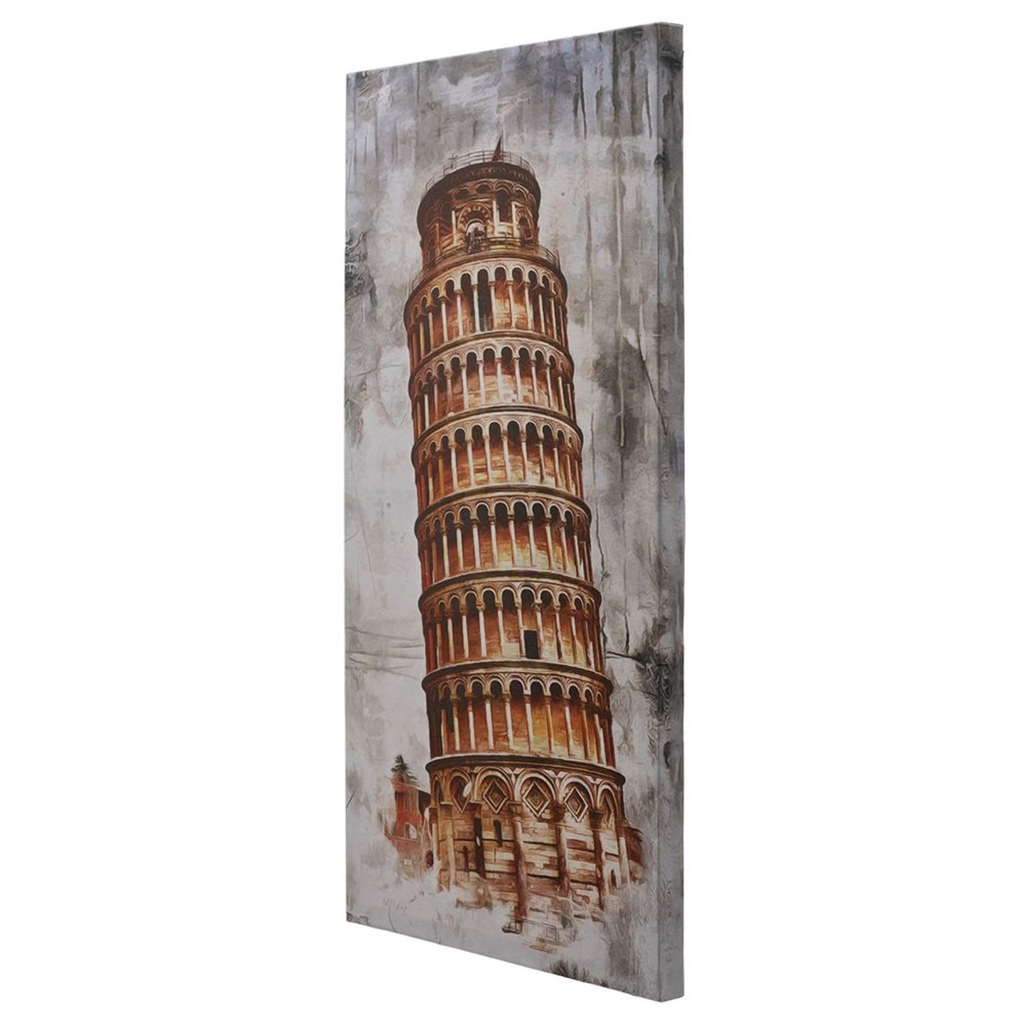 DFOLS Around the World 3 Panel Canvas Wall Painting – Landmark Travel Art