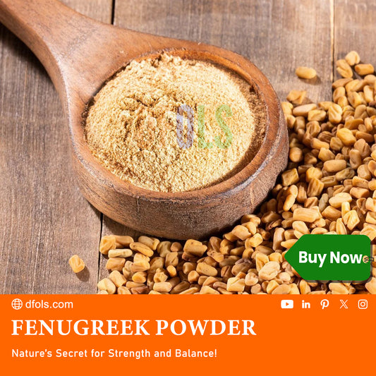 100% Organic Fenugreek Powder | USDA Certified | Non-GMO, Gluten-Free | Pure Methi Powder for Health, Skin & Hair | Natural Supplement & Superfood | Proud Planet - DFOLS