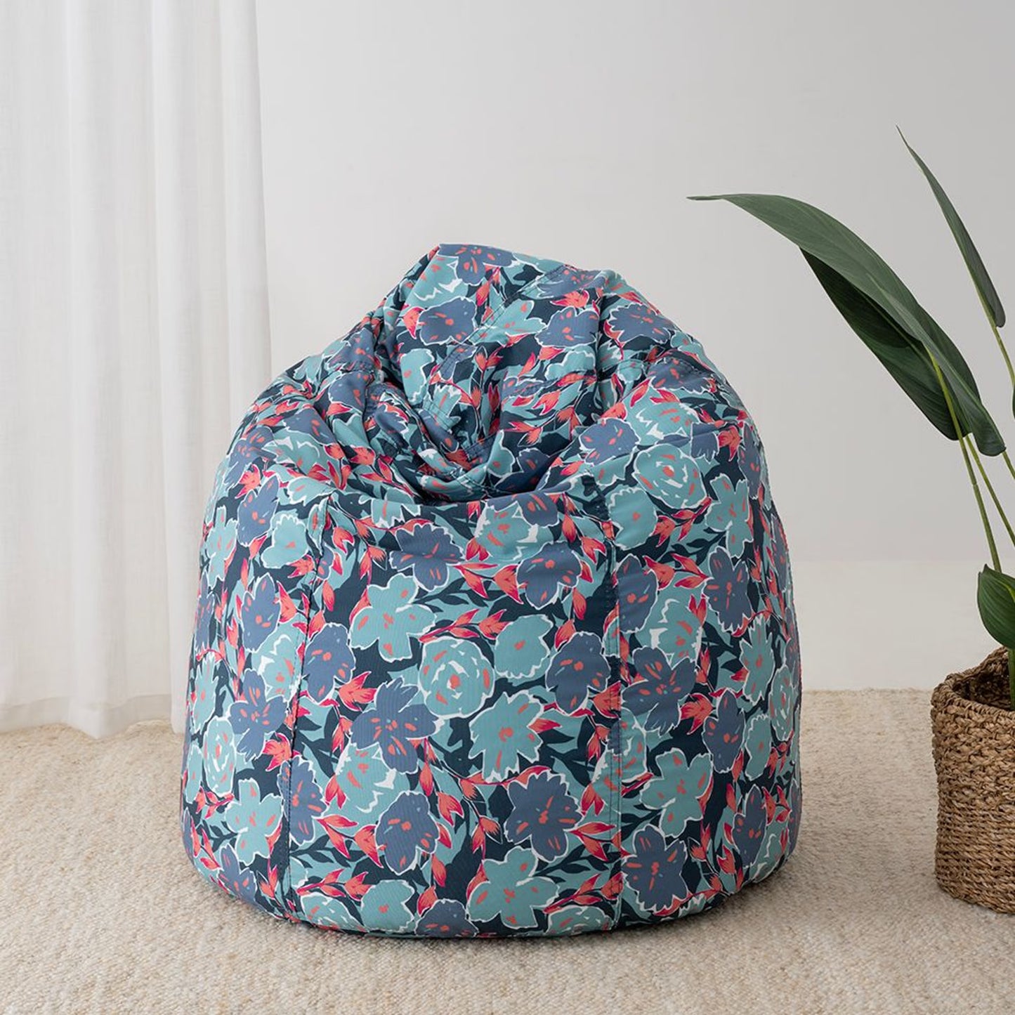 DFOLS 3XL Designer Canvas Bean Bag Chair – Floral Pam Print