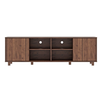 DFOLS Peppa Modern Engineered Wood TV Unit with Storage Cabinet