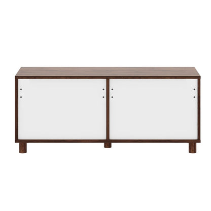DFOLS Allie Modern Engineered Wood TV Unit with Drawers & Storage Shelf
