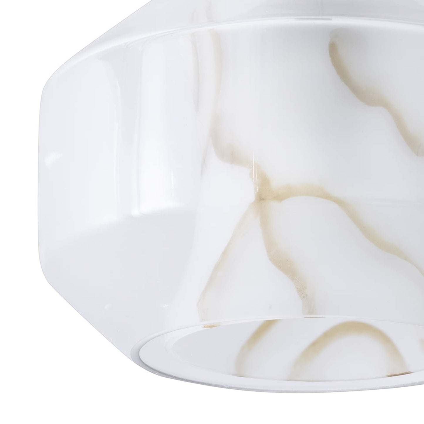 DFOLS Ada Glass Hanging Pendant Light – Modern Clear Finish