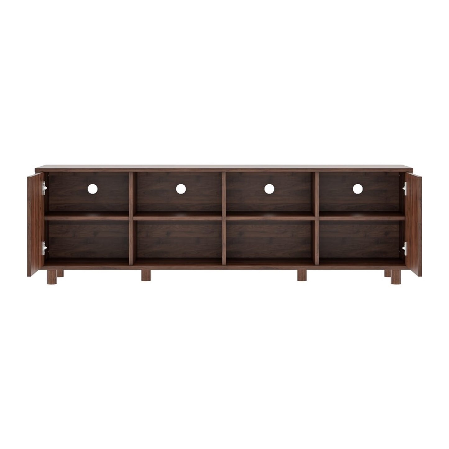 DFOLS Peppa Modern Engineered Wood TV Unit with Storage Cabinet