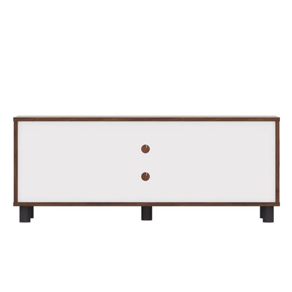 DFOLS Fortnite Modern Engineered Wood TV Unit with Storage Shelves
