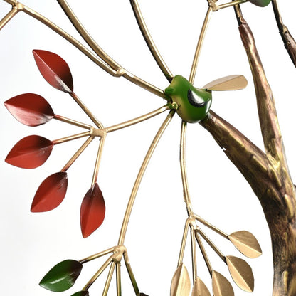 DFOLS Nature Tree Metal Wall Art – Luxury Multicolor Décor