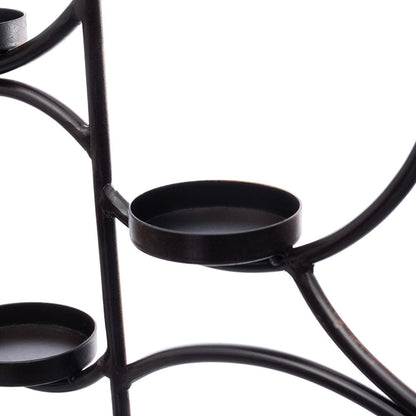 DFOLS Gold Metal Wall Rings Candle Holder – Modern Decorative Wall Accent