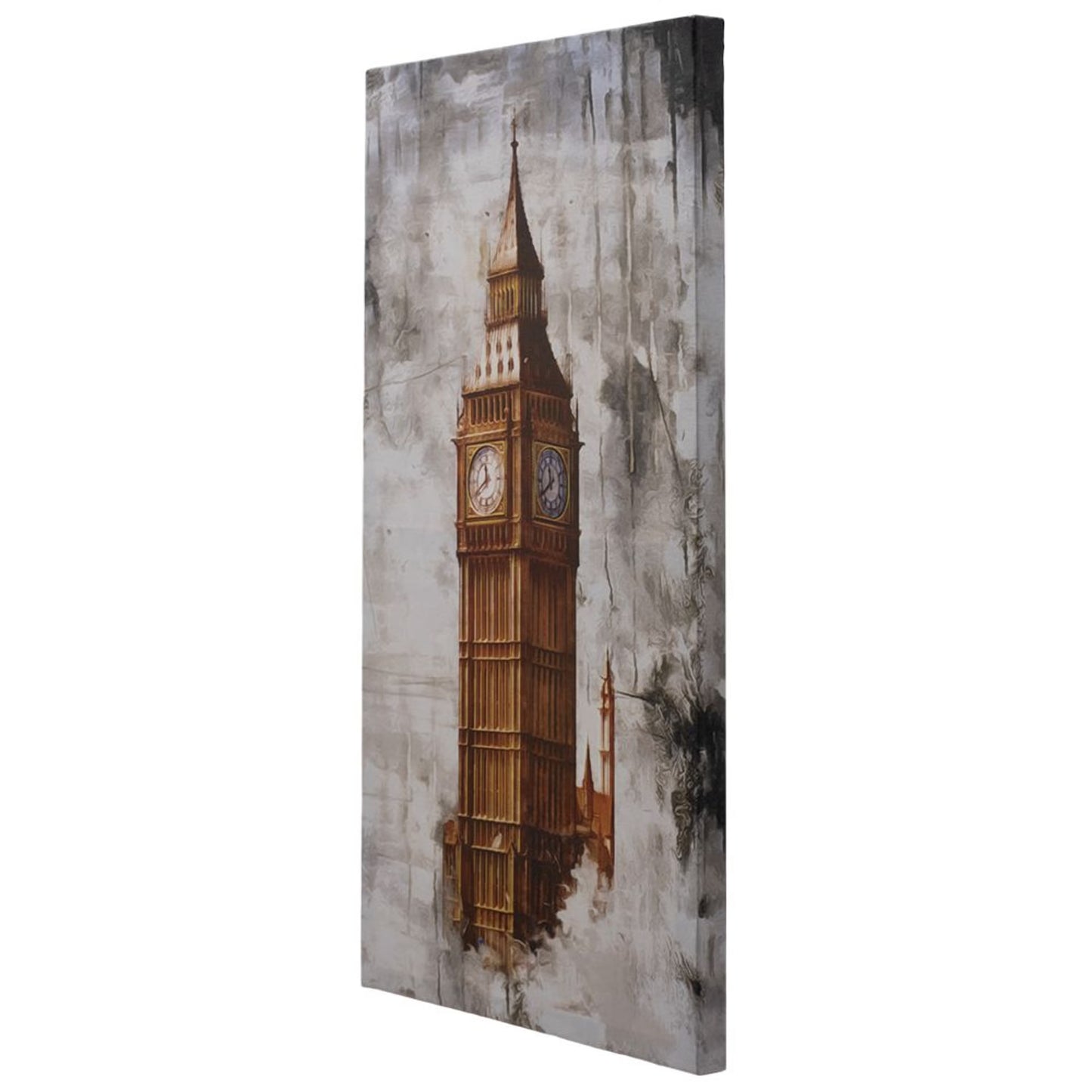 DFOLS Around the World 3 Panel Canvas Wall Painting – Landmark Travel Art