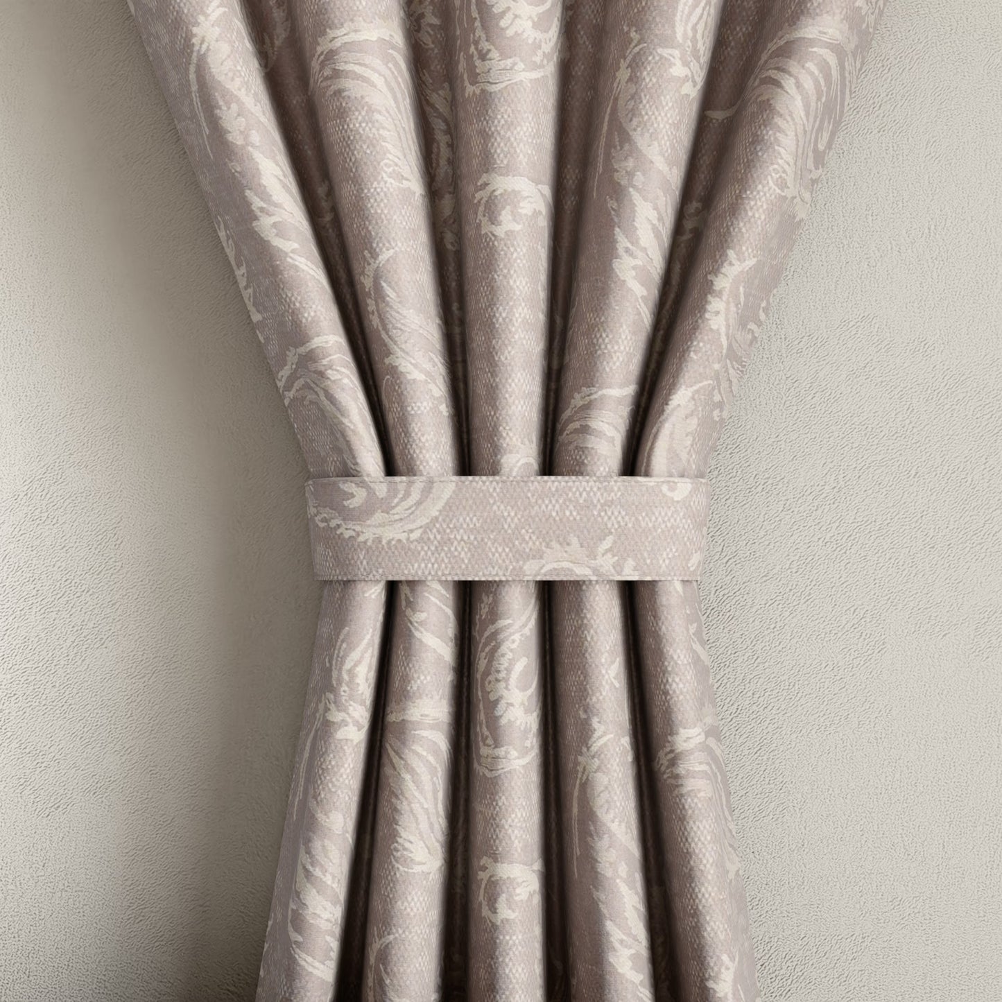 DFOLS Cannon Designer Jacquard Blackout Curtains – Premium Woven Door Curtain Set