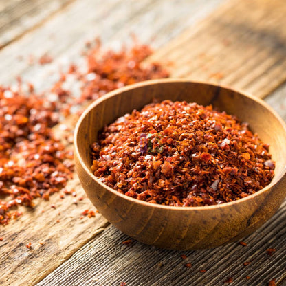 Organic Aleppo Pepper Flakes for Cooking and Food Seasoning - Ideal for Middle Eastern Cuisine - Aleppo Spice - Kosher - DFOLS