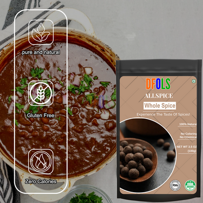 DFOLS Allspice Whole Spice Cooking 0.22lb 3.5oz 100g オールスパイス