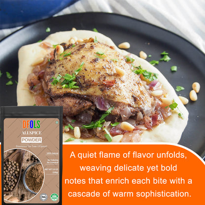 Organic Non-GMO Seasoning | Kosher, Salt-Free, Allergen-Free Spice Blend | Rich Spice Harmony for Everyday Cooking, Grilling, Marinades & Healthy Flavor - DFOLS