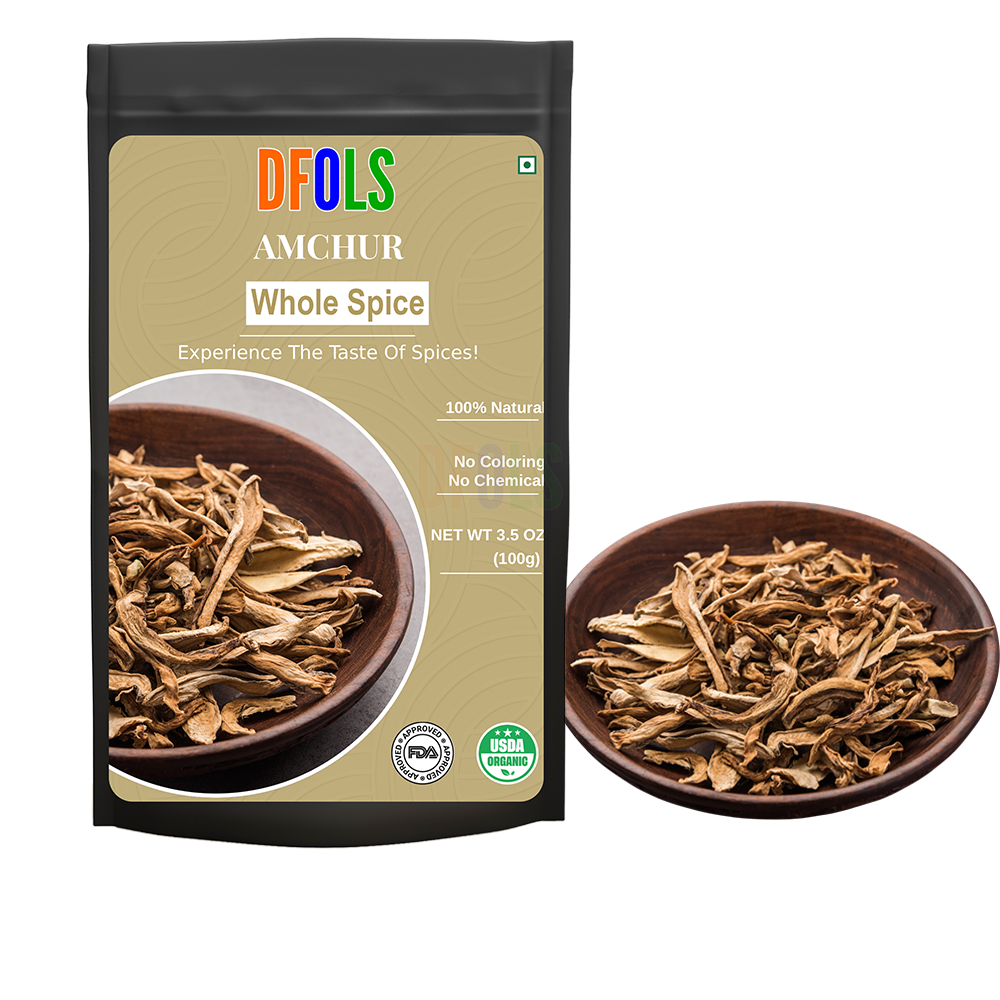 DFOLS Amchur Whole Spice Cooking 0.22lb 3.5oz 100g アムチュールパウダー