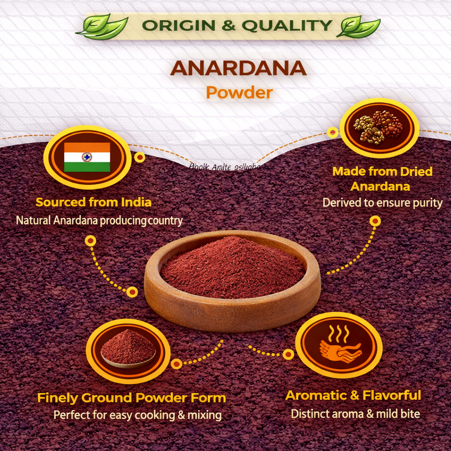 Dfols Anardana Powder 100g (3.5oz / 0.22lb) Pure Natural Spice – アナルダナパウダー