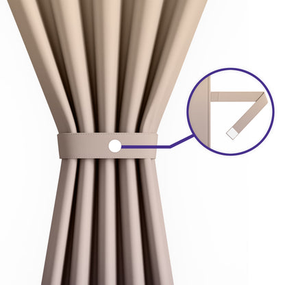 DFOLS Shadow Purple Elegant Curtains – Noise Reducing Printed Curtain Set