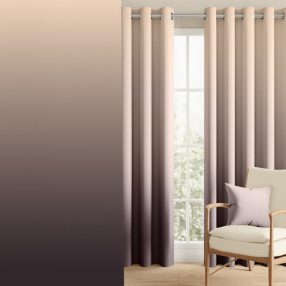 DFOLS Shadow Purple Elegant Curtains – Noise Reducing Printed Curtain Set