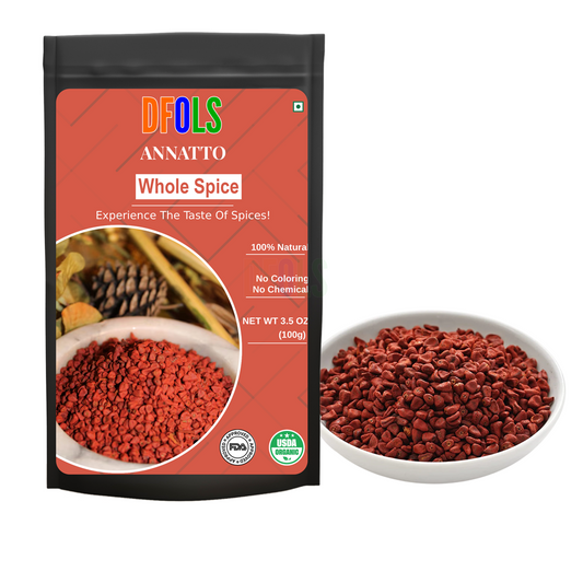 DFOLS Annatto Whole Spice Cooking 0.22lb 3.5oz 100g アナット