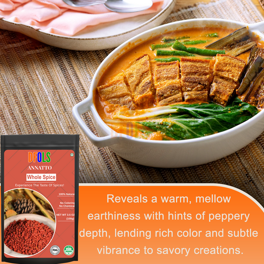 DFOLS Annatto Whole Spice Cooking 0.22lb 3.5oz 100g アナット