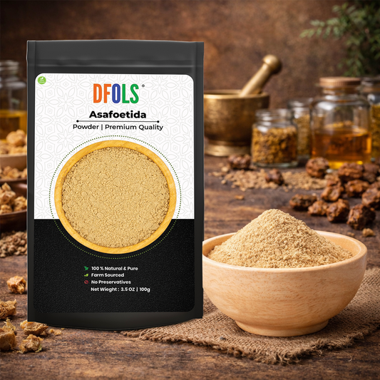 Dfols Asafoetida Powder 100g (3.5oz / 0.22lb) Pure Natural Indian Spice – ヒングパウダー