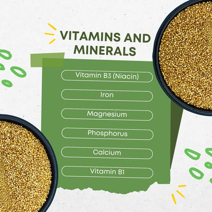 DFOLS Organic Barnyard Millet | Natural & Gluten-Free Super Grain | High Fiber, Low GI, Pesticide-Free | Hand-Picked Premium Quality Millet