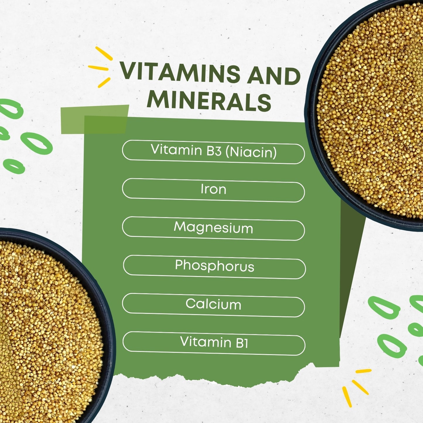 DFOLS Barnyard Millet Whole Grain Nutty 0.55lb 8.82oz 250g ヒエ