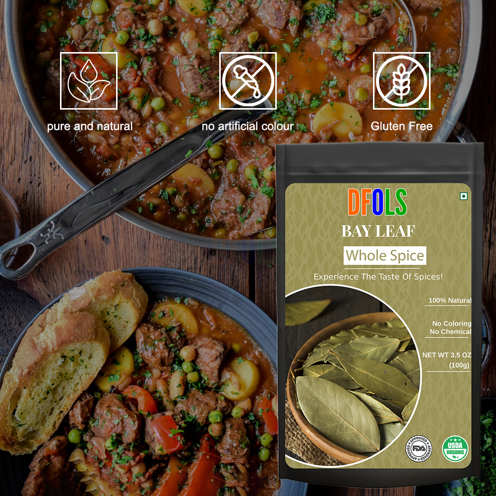 DFOLS Bay Leaves Whole Spice Cooking 0.22lb 3.5oz 100g ローリエ