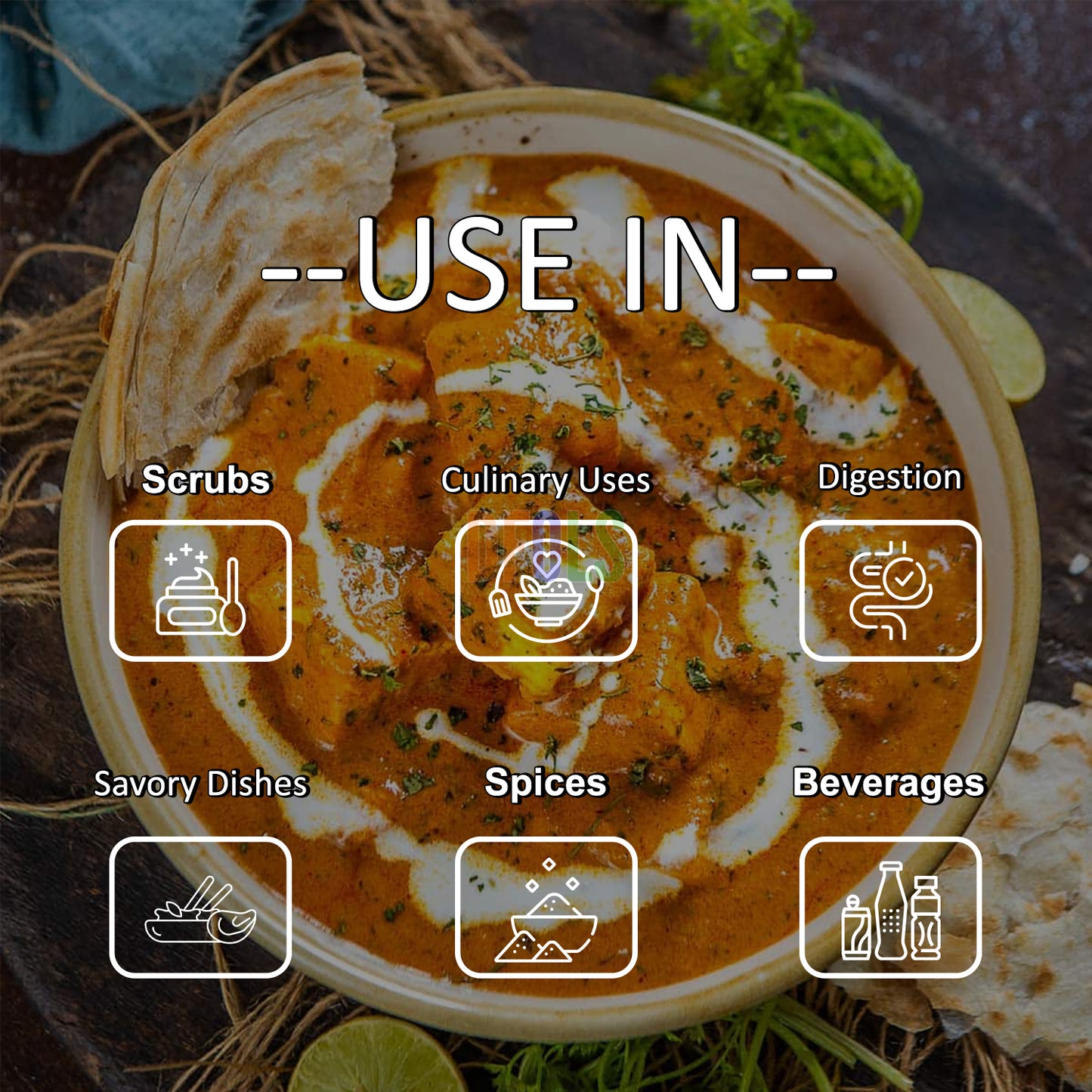 Organic Black Cardamom Powder – 100% Pure & Natural Whole Spice | Premium Aromatic Spice for Cooking, Baking, Marinades, Curries & Seasoning - DFOLS