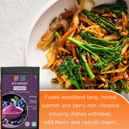 Pure Organic Blueberry Powder – Nutrient-Rich Superfood for Smoothies, Baking, and Health Benefits