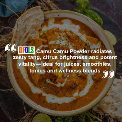 Pure Organic Camu Camu Powder – Rich in Vitamin C & Antioxidants for Immune Support & Health Benefits