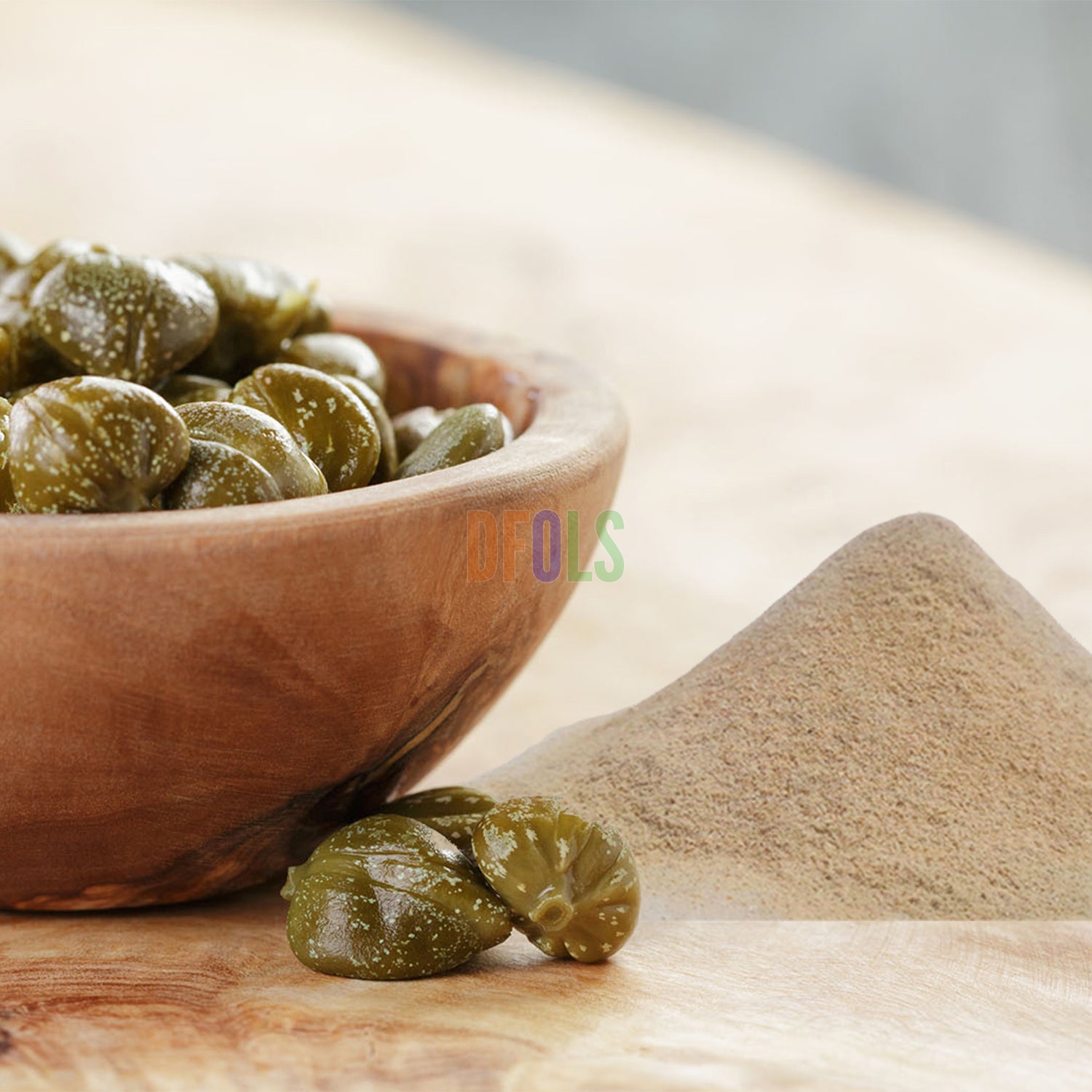 Pure Caper Powder – Natural, Aromatic & Flavor-Rich | Ideal for Cooking, Pickles, Sauces & Seasoning | No Additives, Vegan, Healthy Herb for Daily Use - DFOLS