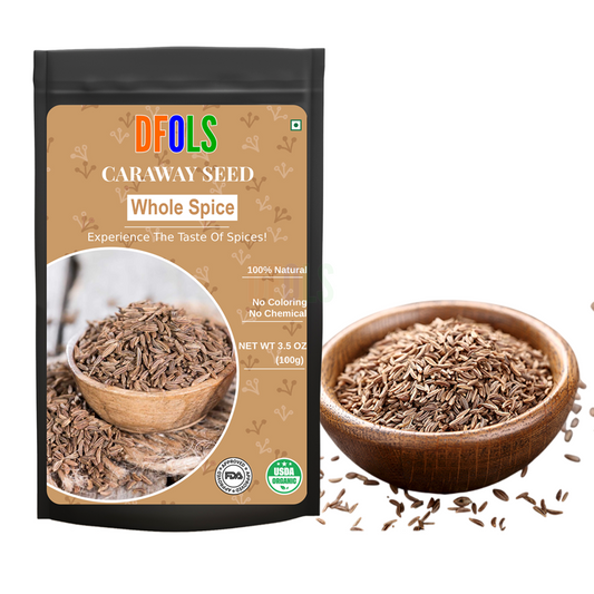 DFOLS Caraway Seed Whole Spice Cooking 0.22lb 3.5oz 100g キャラウェイシード