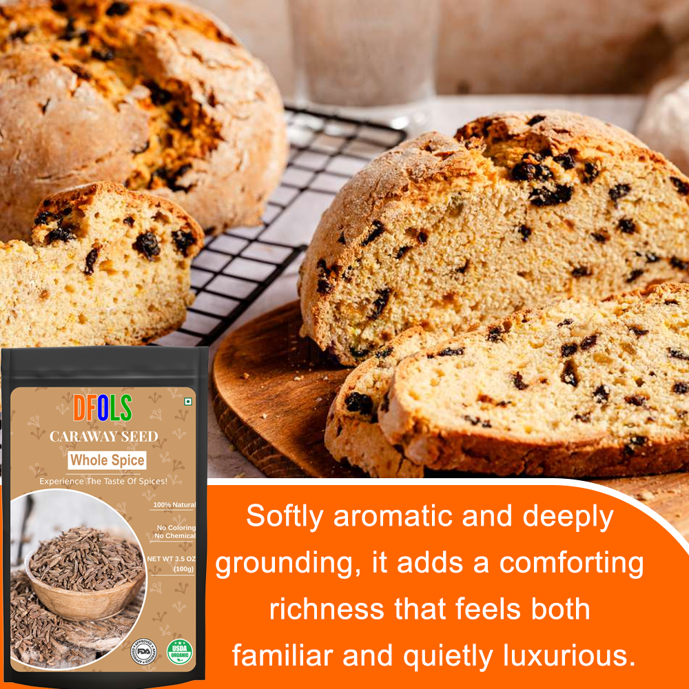 DFOLS Caraway Seed Whole Spice Cooking 0.22lb 3.5oz 100g キャラウェイシード