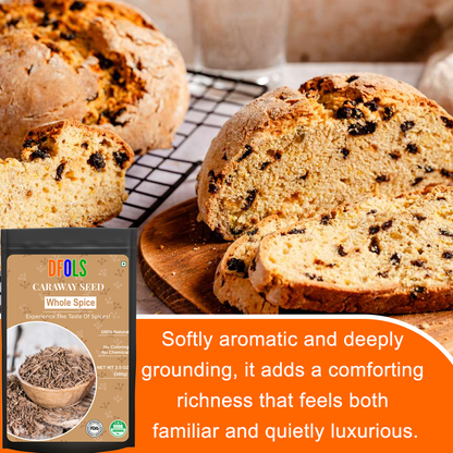 DFOLS Caraway Seed Whole Spice Cooking 0.22lb 3.5oz 100g キャラウェイシード