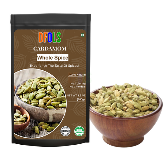 DFOLS Cardamom Whole Spice Cooking 0.22lb 3.5oz 100g カルダモンパウダー