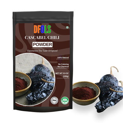 Cascabel Dried Whole Chile Seco Peppers – Authentic Mexican Chili Pods for Traditional Cooking, Sauces, Salsas & Seasoning – Premium Quality Dried Cascabel Chiles - DFOLS
