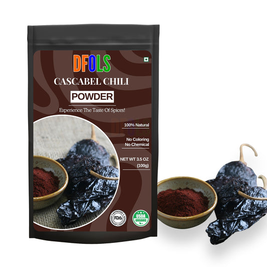 Cascabel Dried Whole Chile Seco Peppers – Authentic Mexican Chili Pods for Traditional Cooking, Sauces, Salsas & Seasoning – Premium Quality Dried Cascabel Chiles - DFOLS