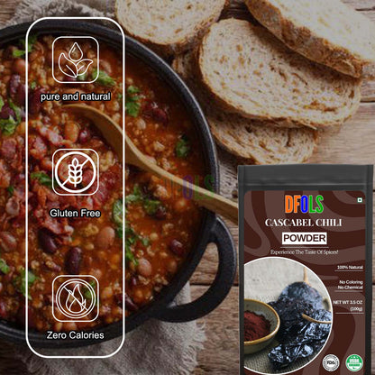 Cascabel Dried Whole Chile Seco Peppers – Authentic Mexican Chili Pods for Traditional Cooking, Sauces, Salsas & Seasoning – Premium Quality Dried Cascabel Chiles - DFOLS