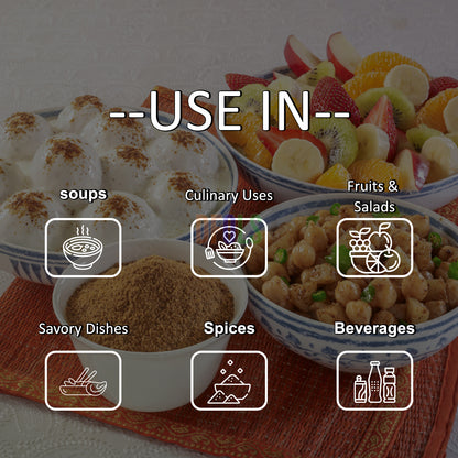 All Natural & Organic Chat Masala | Vegan, Non-GMO, Preservative-Free Indian Spice Blend | Premium Quality Seasoning for Snacks, Salads, Chaats & Home Cooking - DFOLS