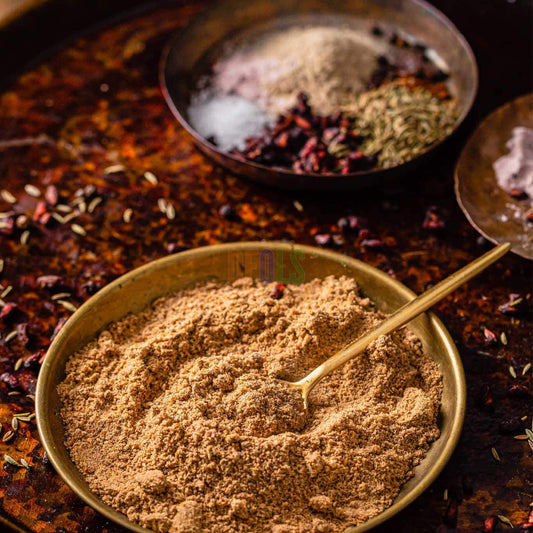 All Natural & Organic Chat Masala | Vegan, Non-GMO, Preservative-Free Indian Spice Blend | Premium Quality Seasoning for Snacks, Salads, Chaats & Home Cooking - DFOLS