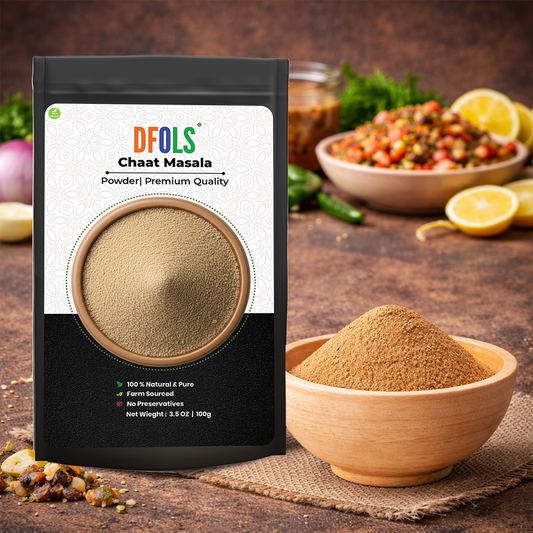 Dfols Chaat Masala Powder 100g (3.5oz / 0.22lb) Tangy Indian Spice – チャートマサラ
