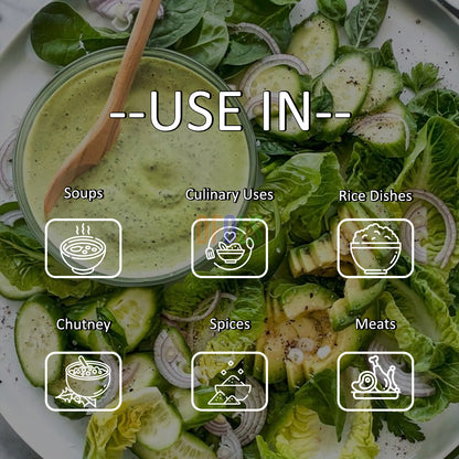 Premium Chervil Powder – 100% Pure & Natural Culinary Herb | Fresh, Aromatic Seasoning for Cooking, Soups, Sauces & Gourmet Recipes | No Additives, Fine Texture - DFOLS