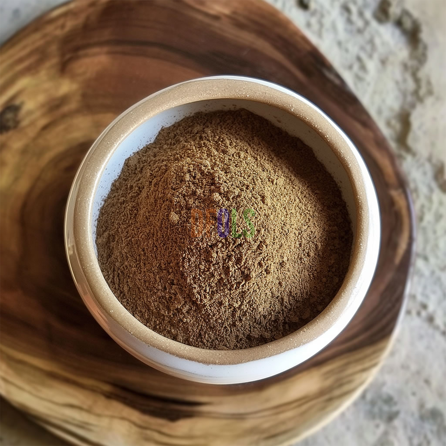 Organic Chicory Root Powder – 100% Pure, Caffeine-Free Coffee Substitute, High in Inulin Fiber, Gluten-Free, Non-GMO, Vegan - DFOLS