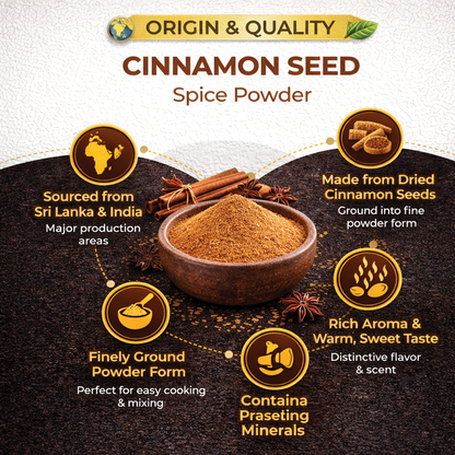 Dfols Cinnamon Powder 100g (3.5oz / 0.22lb) Pure Natural Indian Spice – シナモンパウダー