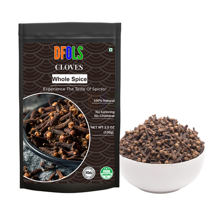 DFOLS Clove Whole Spice Cooking 0.22lb 3.5oz 100g クローブパウダー