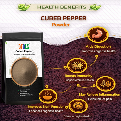 Dfols Cubeb Pepper Powder 100g (3.5oz / 0.22lb) Pure Natural Spice – キュベブペッパー